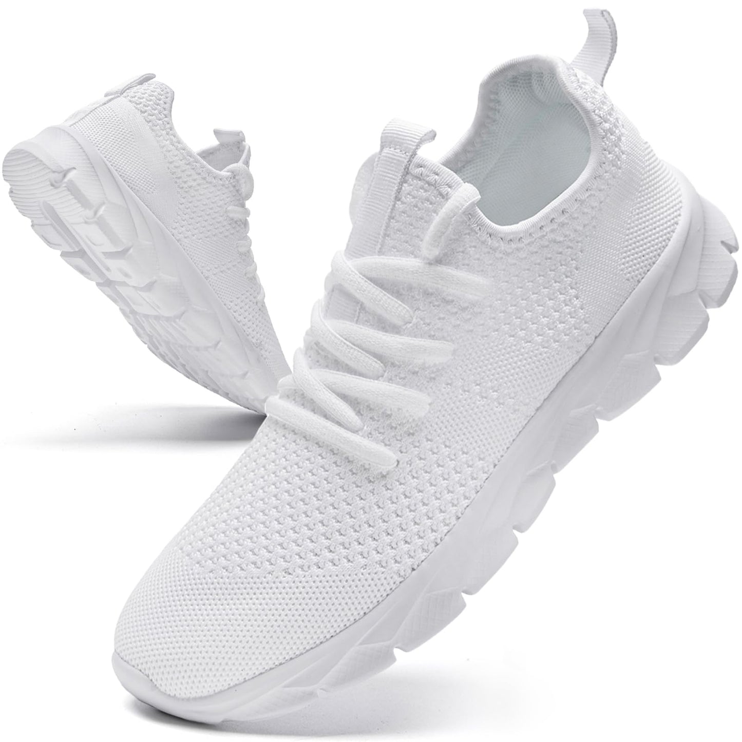 Oltyutc Mens Trainers Running Walking Mesh Slip On Shoes Lightweight Comfortable Badminton Gym Tennis Sneakers Athletic