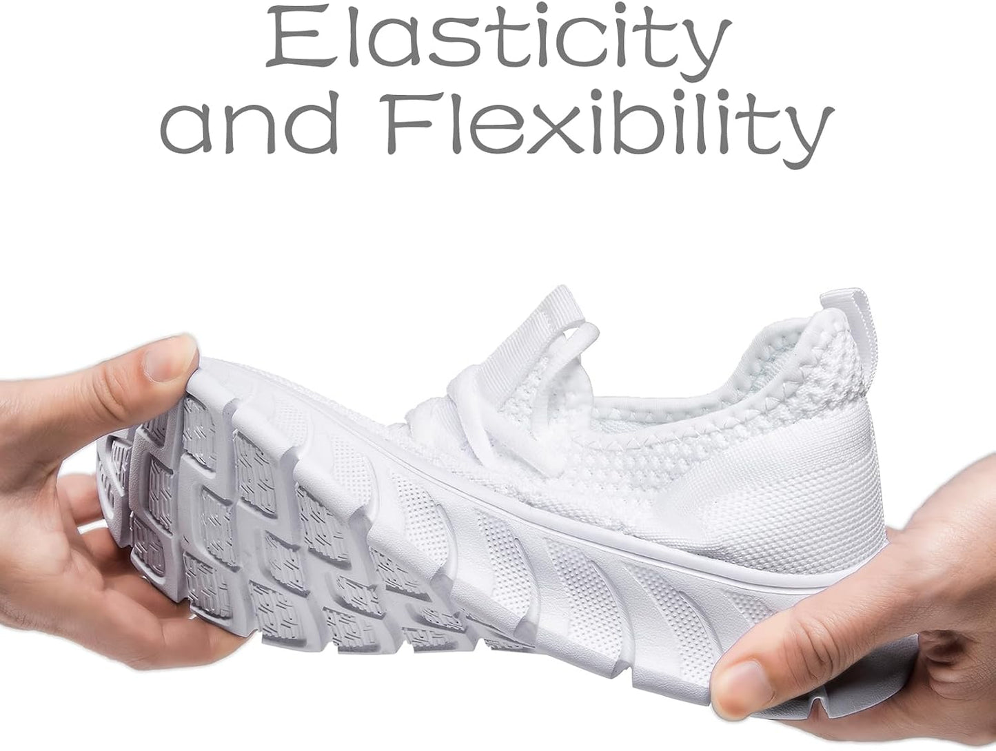 Mens Trainers Running Shoes Slip on Sneakers Tennis Gym Training Casual Workout Shoe