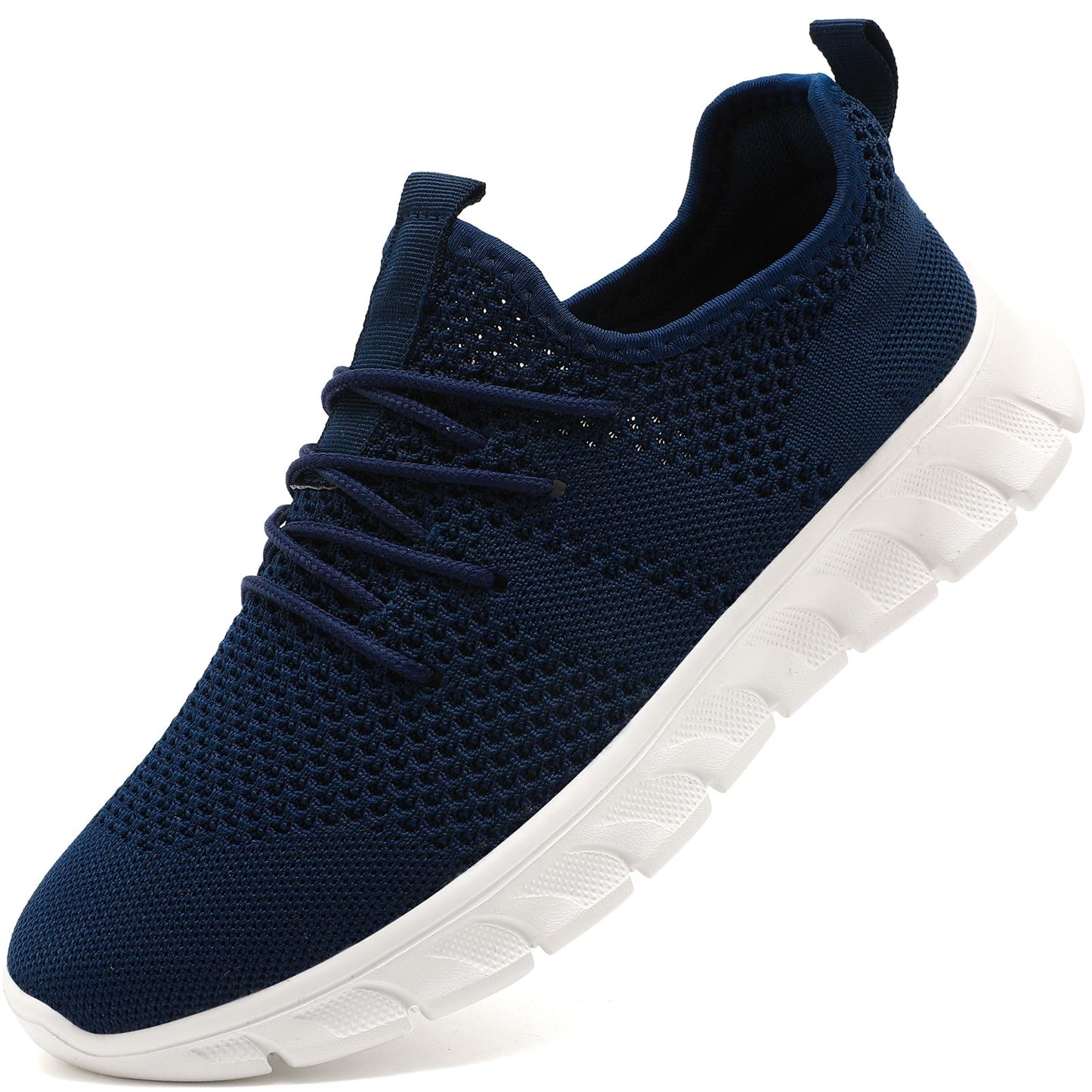 Mens Trainers Running Shoes Slip on Sneakers Tennis Gym Training Casual Workout Shoe