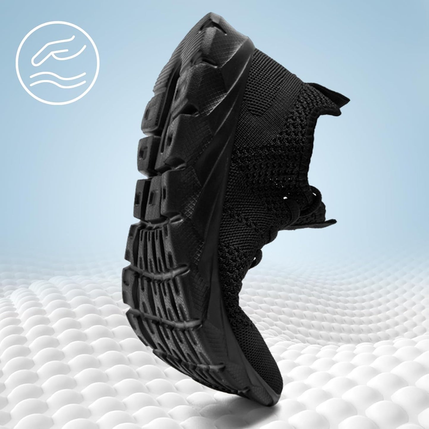Oltyutc Mens Trainers Running Walking Mesh Slip On Shoes Lightweight Comfortable Badminton Gym Tennis Sneakers Athletic