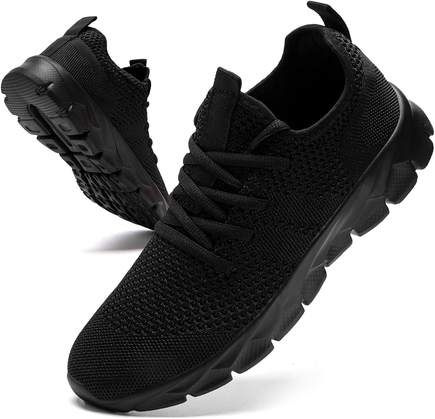 Oltyutc Mens Trainers Running Walking Mesh Slip On Shoes Lightweight Comfortable Badminton Gym Tennis Sneakers Athletic