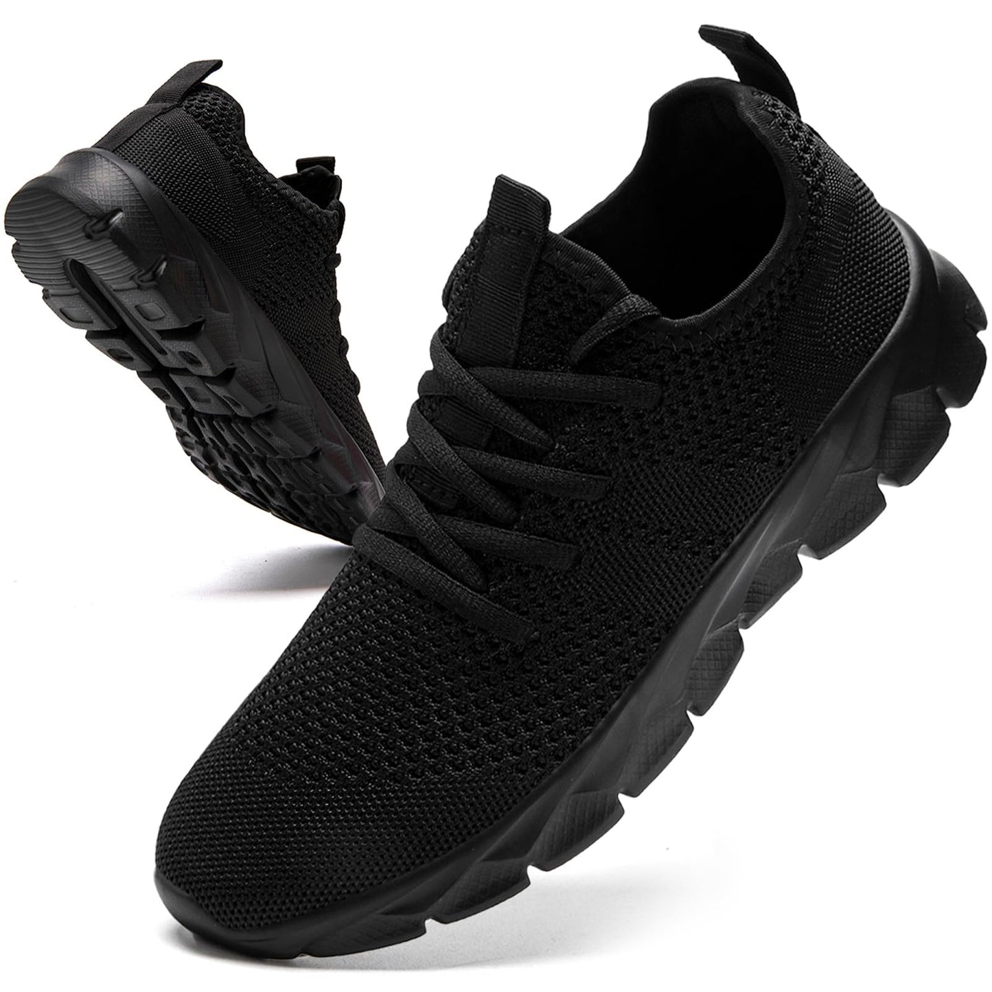 Oltyutc Mens Trainers Running Walking Mesh Slip On Shoes Lightweight Comfortable Badminton Gym Tennis Sneakers Athletic