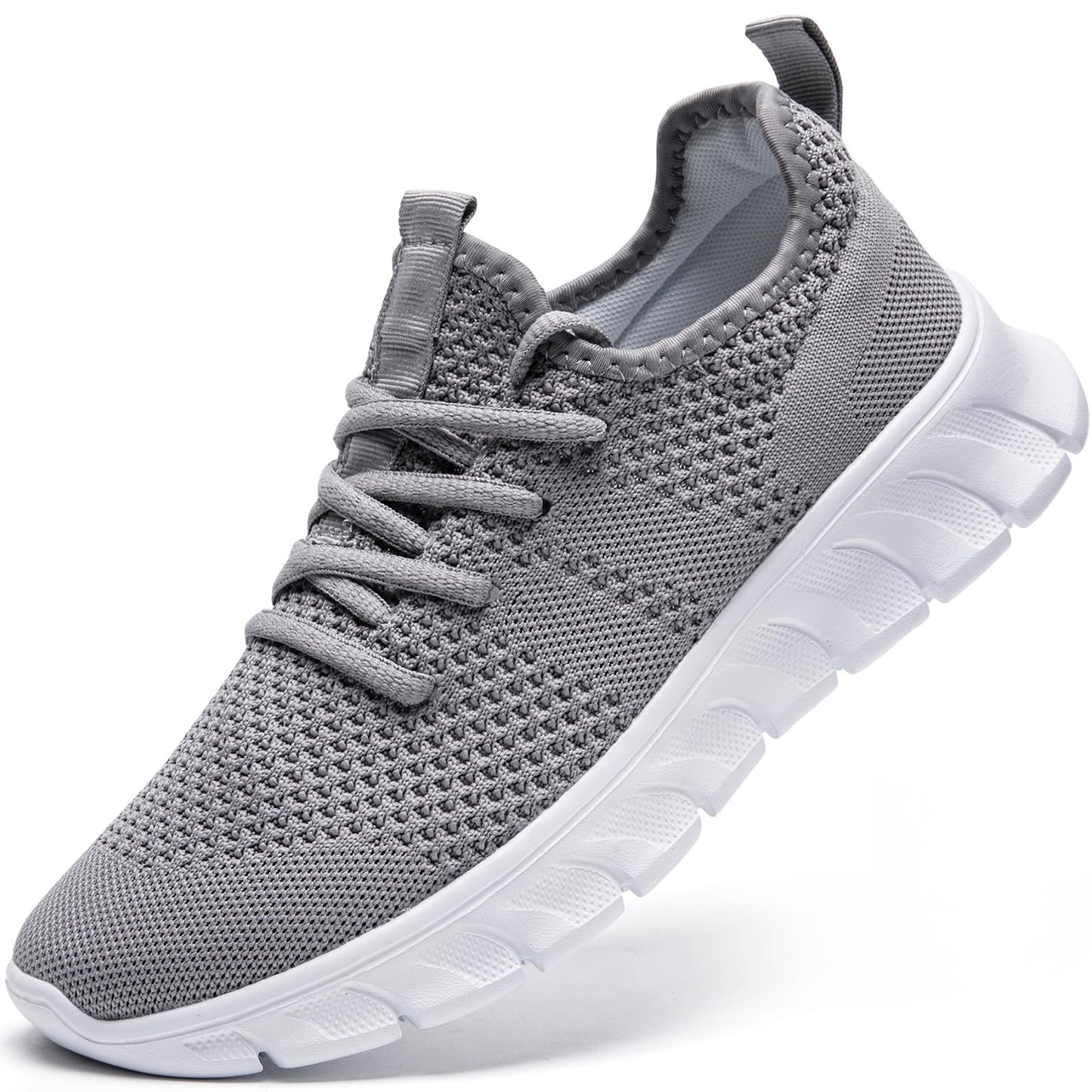 Mens Trainers Running Shoes Slip on Sneakers Tennis Gym Training Casual Workout Shoe