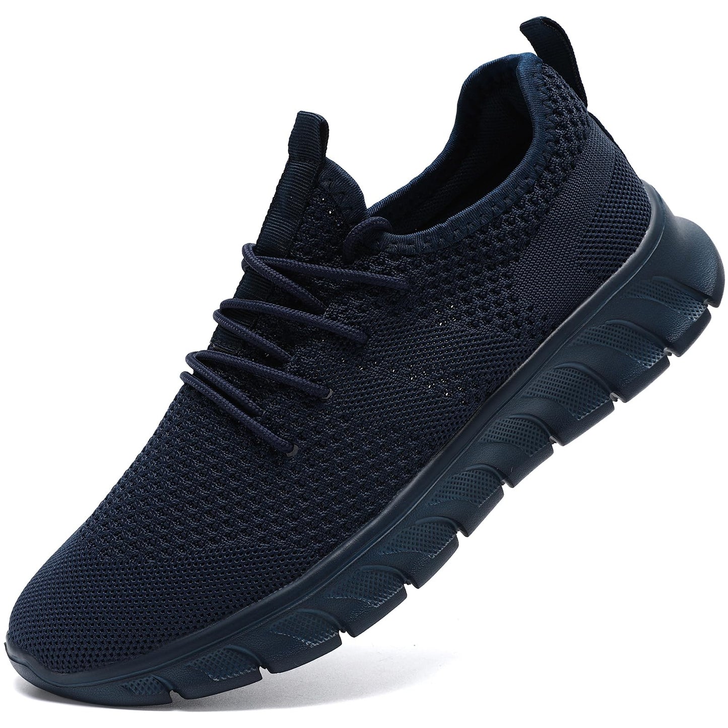 Mens Trainers Running Shoes Slip on Sneakers Tennis Gym Training Casual Workout Shoe
