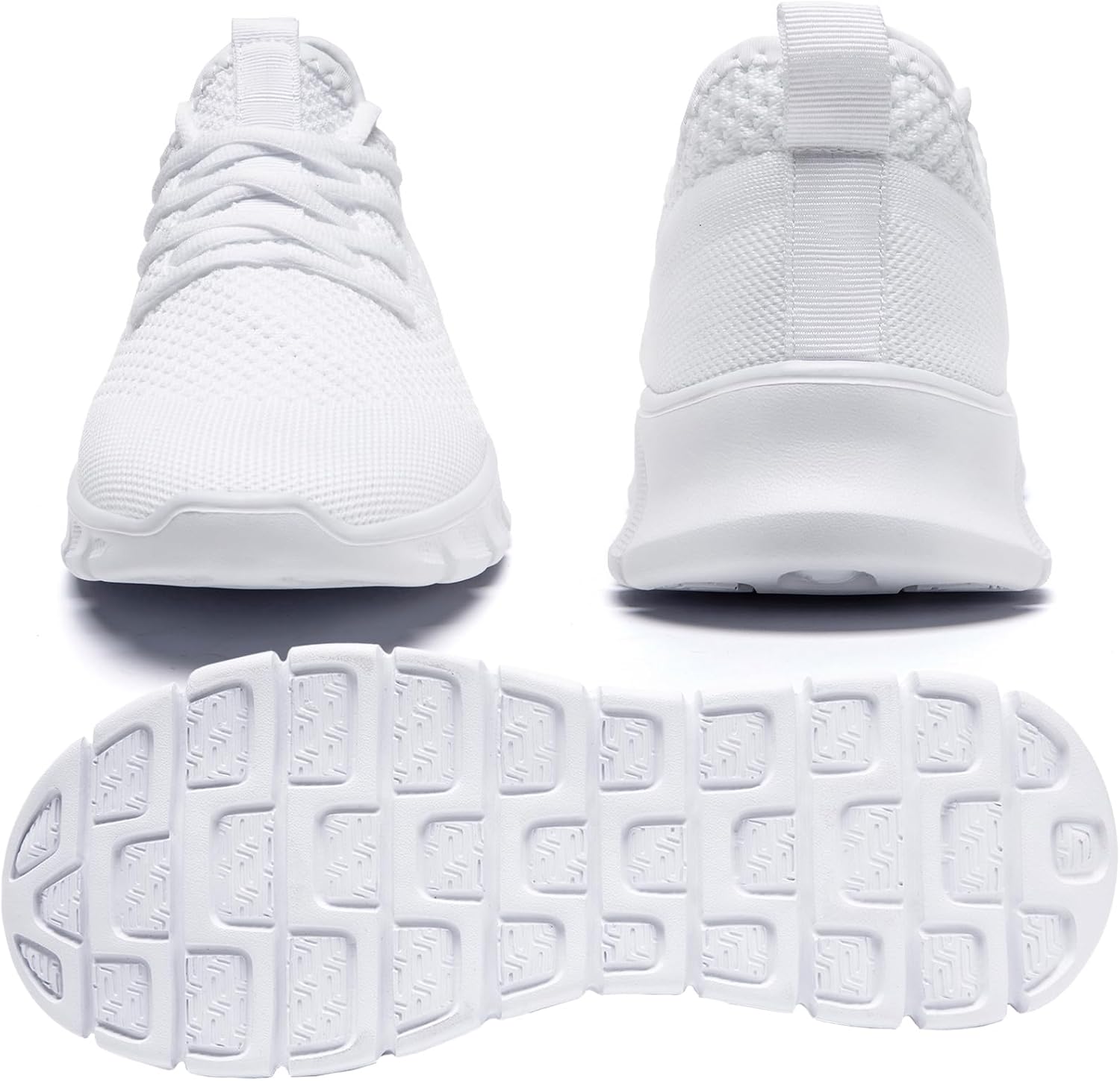 Mens Trainers Running Shoes Slip on Sneakers Tennis Gym Training Casual Workout Shoe