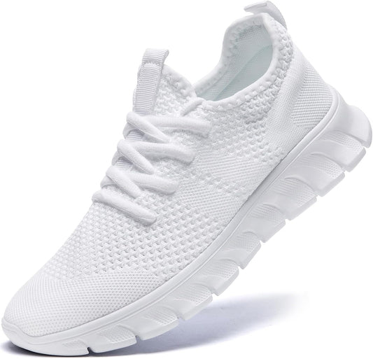 Mens Trainers Running Shoes Slip on Sneakers Tennis Gym Training Casual Workout Shoe